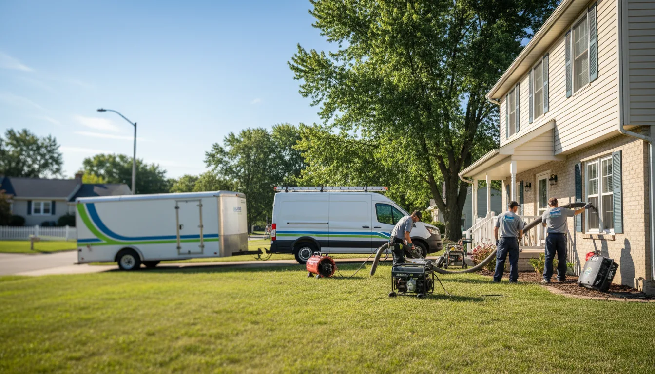 Flooded Basement Restoration And Cleanup With Repair in Braymer, MO near me